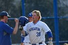 Baseball vs Suffolk  Wheaton College Baseball vs Suffolk University. - (Photo by Keith Nordstrom) : Wheaton, baseball